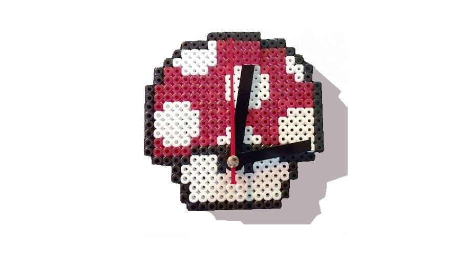 Mecanismo para poder hacer tu reloj de pared hama beads mini o midi.